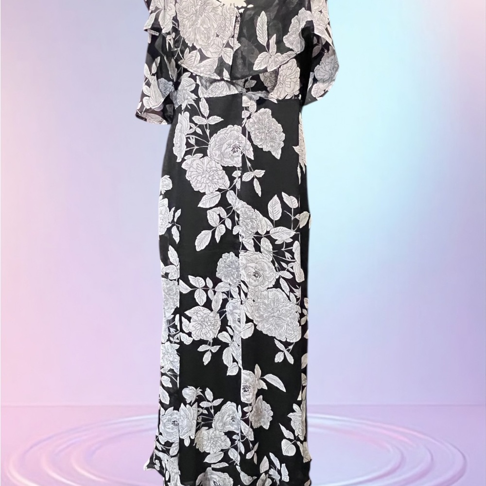 Floral Cocktail Dress - Picture 2 of 5